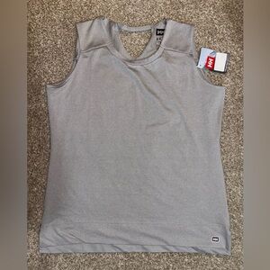 NWT Helly Hansen Gray Malla Sleeveless Active Top Tank Sz XL